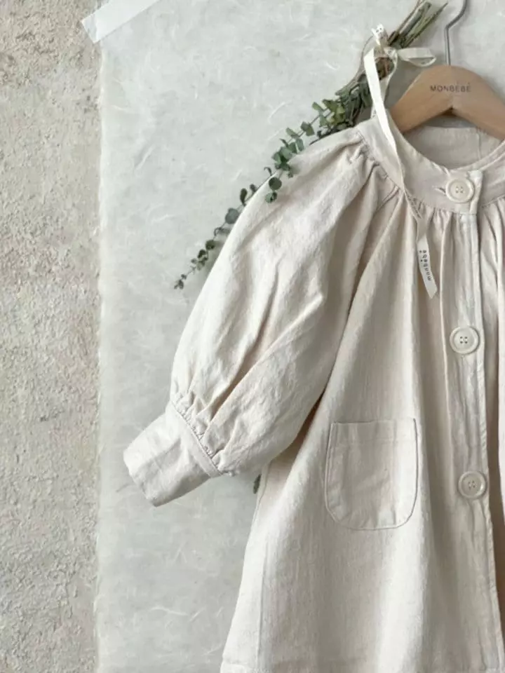 Monbebe - Korean Children Fashion - #childofig - String Trench Coat - 9