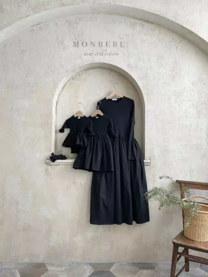 Monbebe - Korean Children Fashion - #childrensboutique - Rib Frill One-piece - 10