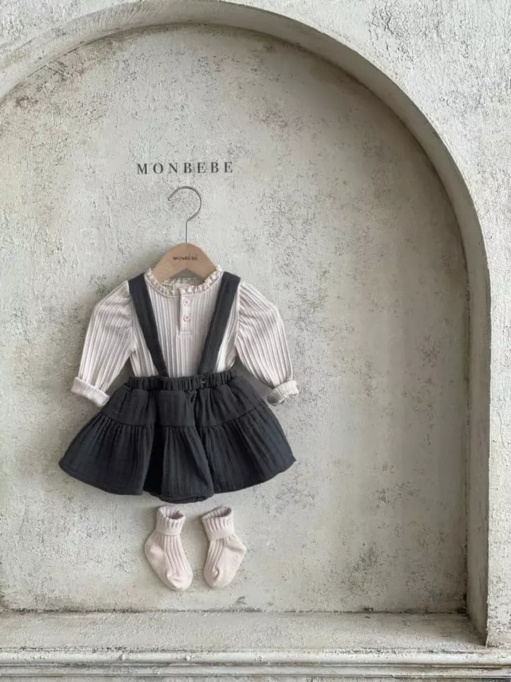 Monbebe - Korean Children Fashion - #kidzfashiontrend - Point Lace Tee - 6