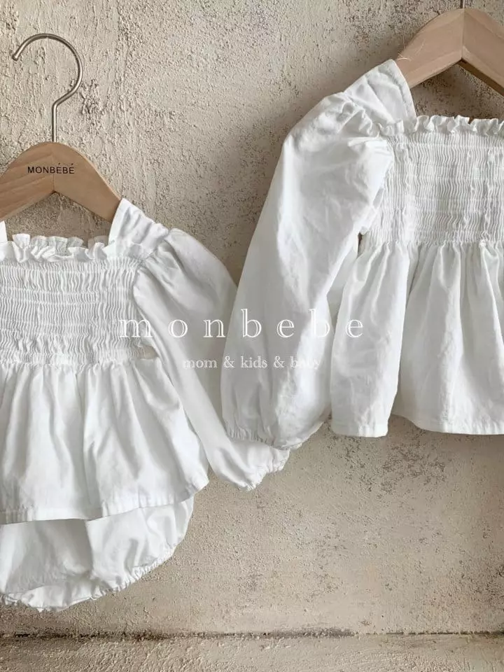 Monbebe - Korean Children Fashion - #kidzfashiontrend - Lilly Smocked Blouse - 5