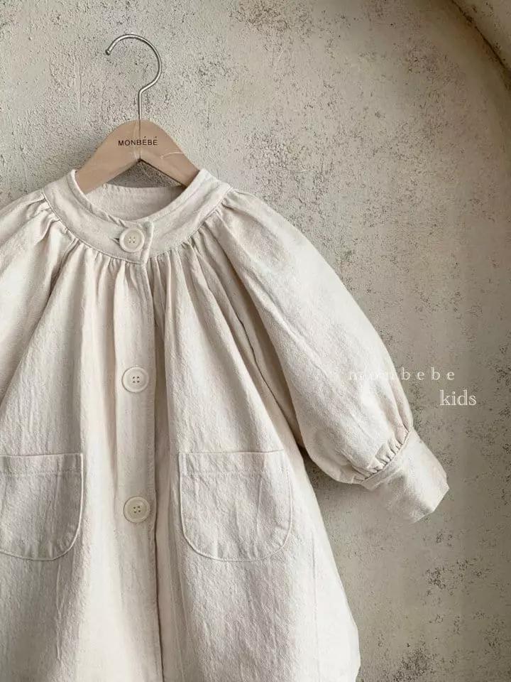 Monbebe - Korean Children Fashion - #magicofchildhood - String Trench Coat - 3