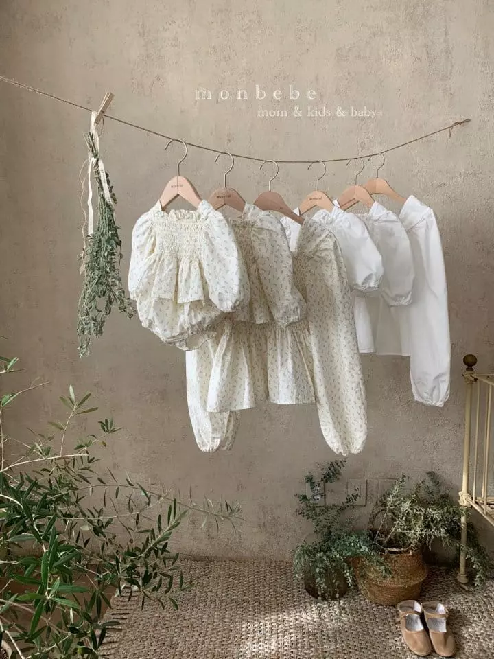 Monbebe - Korean Children Fashion - #magicofchildhood - Lilly Smocked Blouse - 8