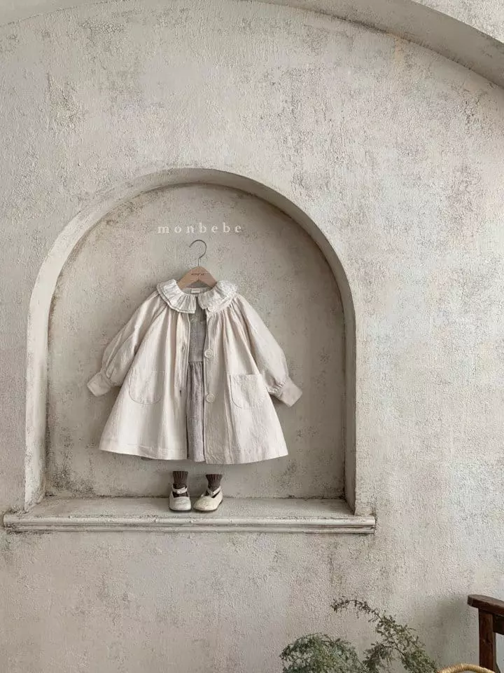 Monbebe - Korean Children Fashion - #stylishchildhood - String Trench Coat - 8