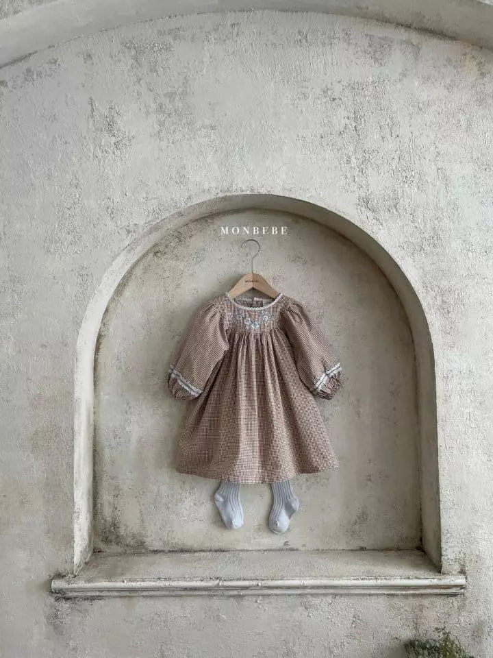 Monbebe - Korean Children Fashion - #todddlerfashion - Brownie One-piece - 10