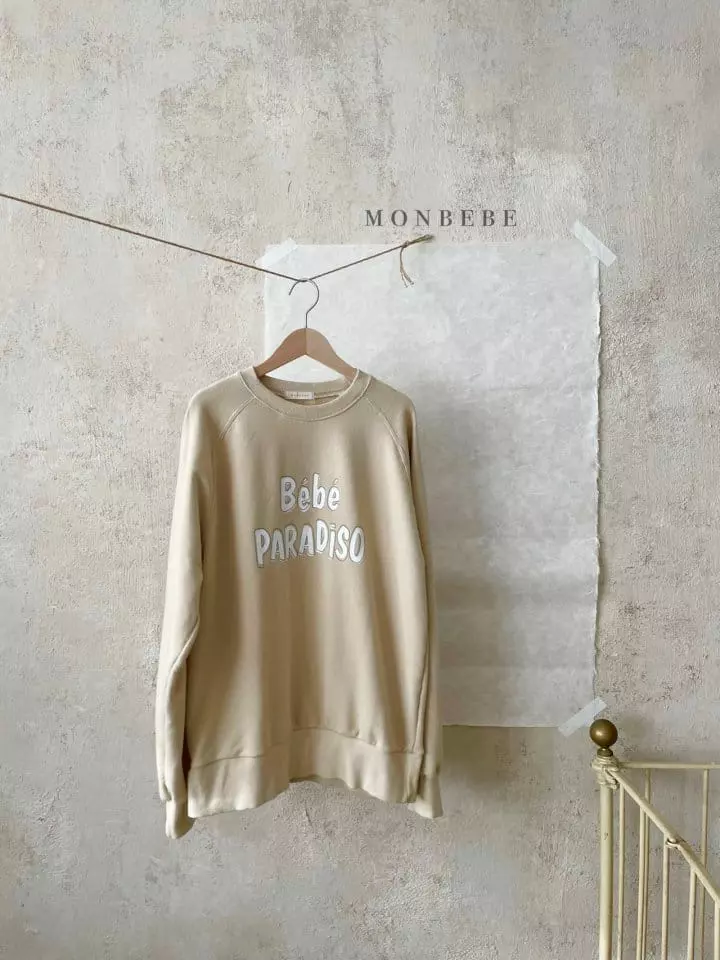 Monbebe - Korean Women Fashion - #pursuepretty - Mom Paradiso Sweatshirt