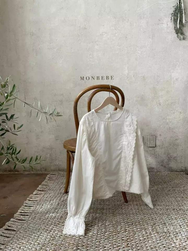 Monbebe - Korean Women Fashion - #thatsdarling - Mom Verry Blouse - 2