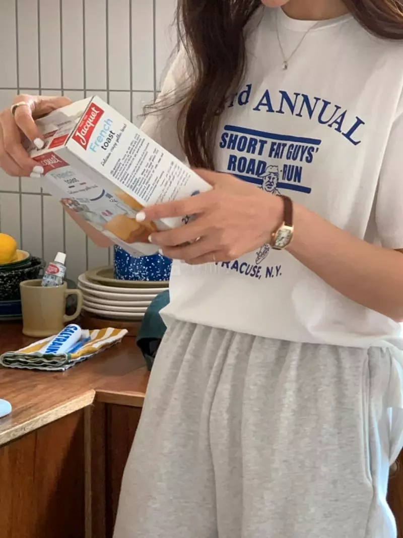 Monet - Korean Women Fashion - #womensfashion - Running Tee - 4