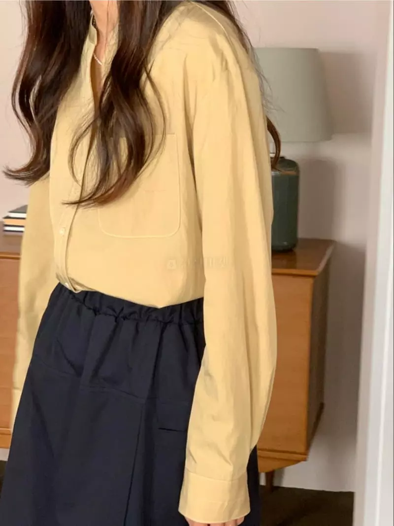 Monet - Korean Women Fashion - #womensfashion - Ray Blouse - 4