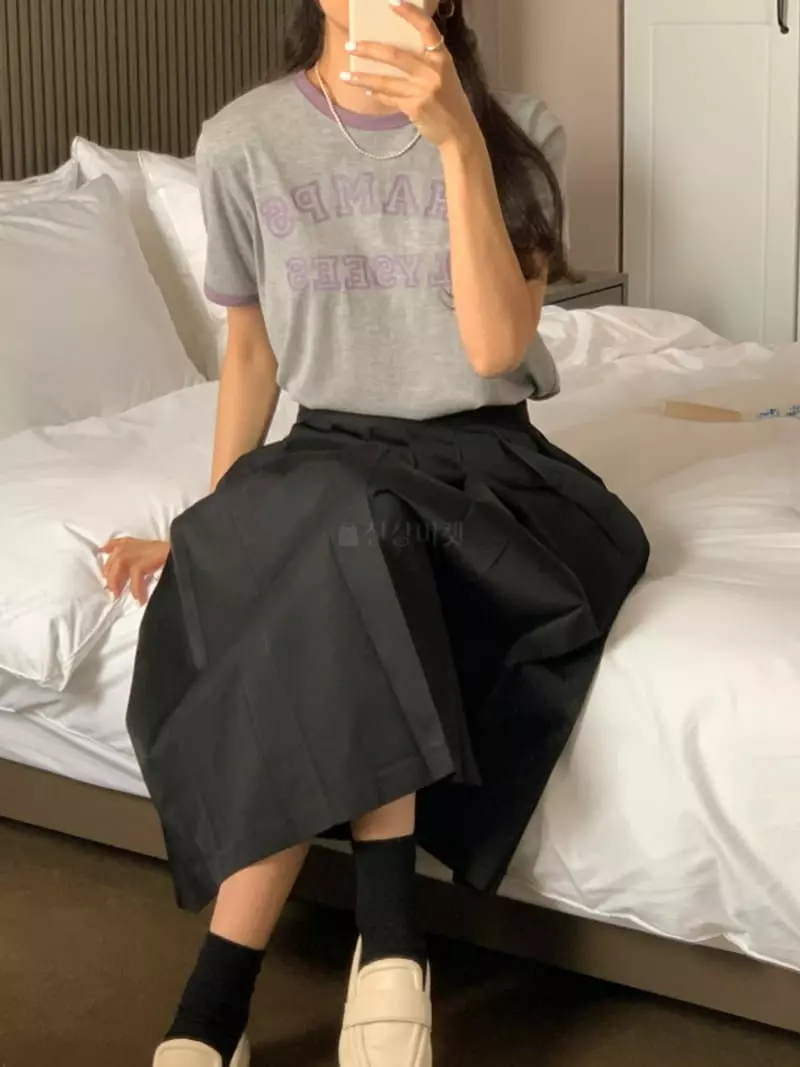 Monet - Korean Women Fashion - #momslook - Champion's Tee
