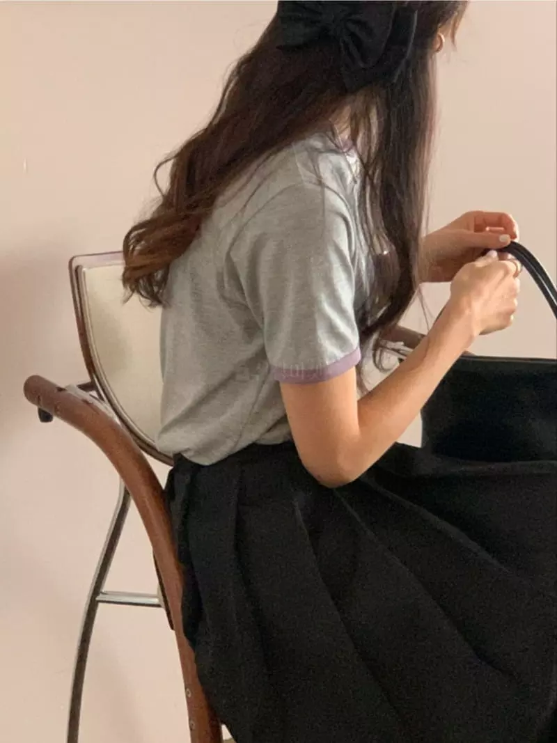 Monet - Korean Women Fashion - #momslook - Champion's Tee - 3