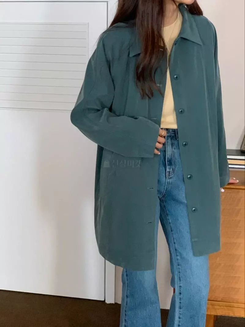 Monet - Korean Women Fashion - #vintageinspired - Coco Rib Tee - 4