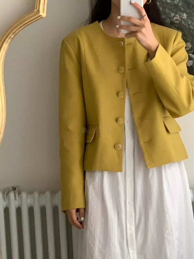 Monet - Korean Women Fashion - #womensfashion - Hey Jacket