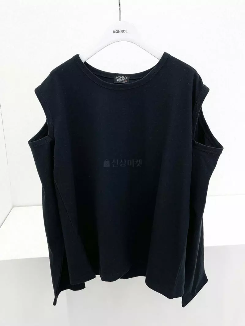 Monroe - Korean Women Fashion - #momslook - Open Tee