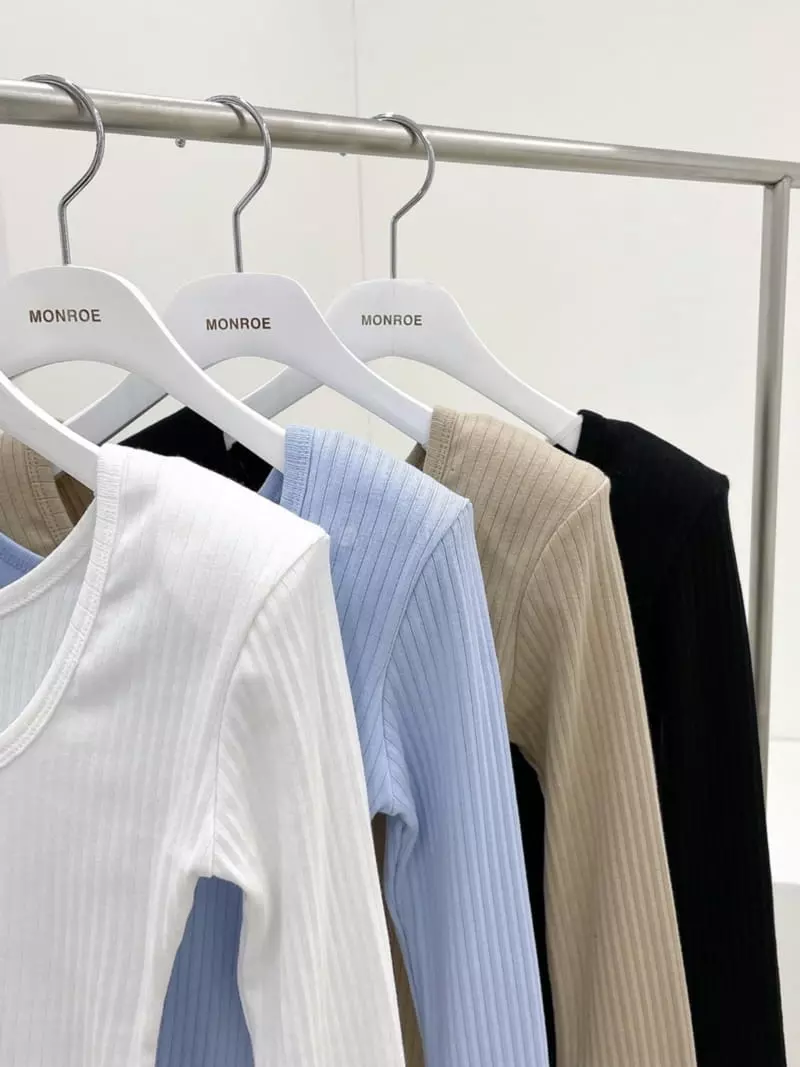 Monroe - Korean Women Fashion - #pursuepretty - Milk Rip Tee - 4
