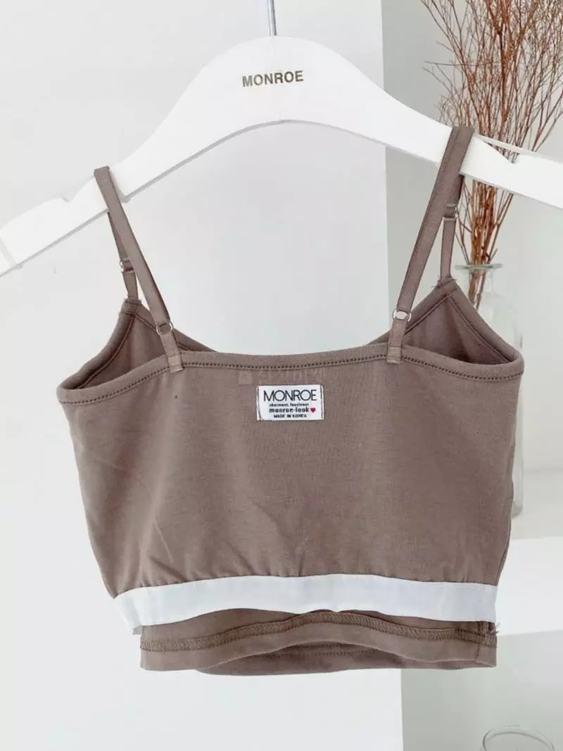 Monroe - Korean Women Fashion - #thatsdarling - Renewal Pad Sleeveless Tee
