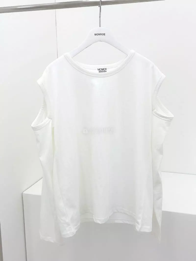 Monroe - Korean Women Fashion - #womensfashion - Open Tee - 2