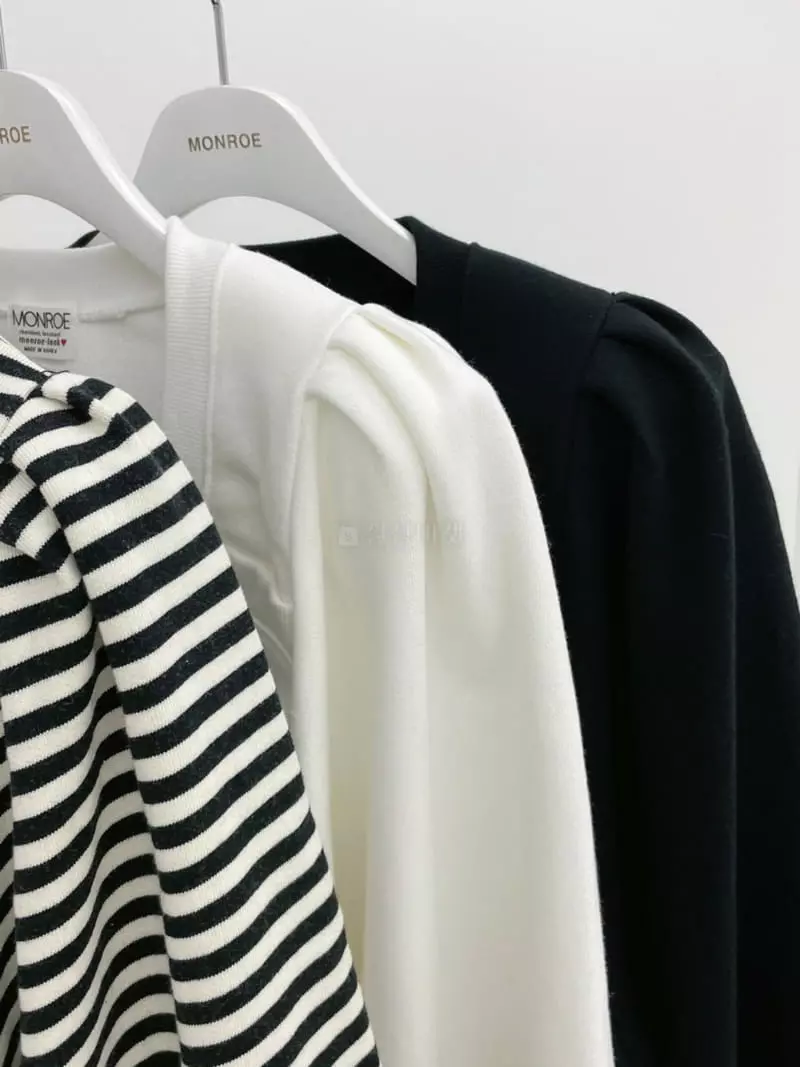 Monroe - Korean Women Fashion - #momslook - Heart Neck Sweatshirt - 4