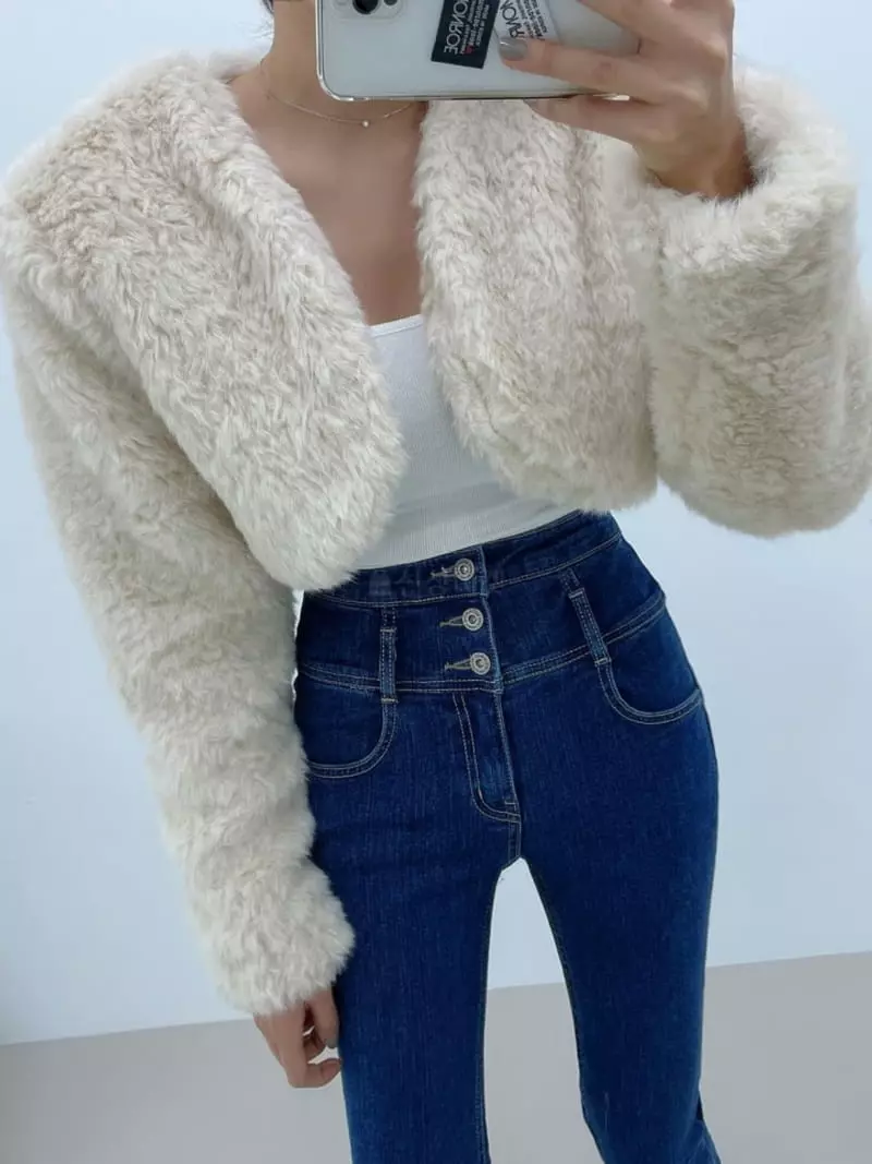 Monroe - Korean Women Fashion - #womensfashion - High Boots Jeans - 2