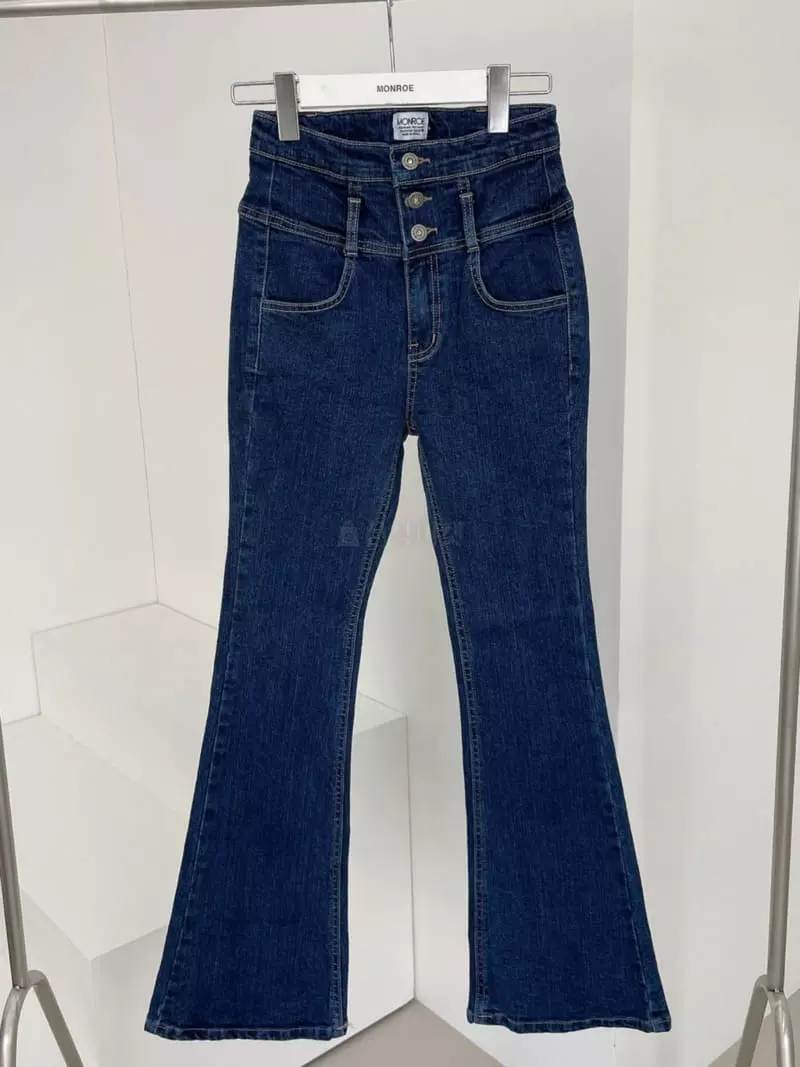 Monroe - Korean Women Fashion - #momslook - High Boots Jeans - 4