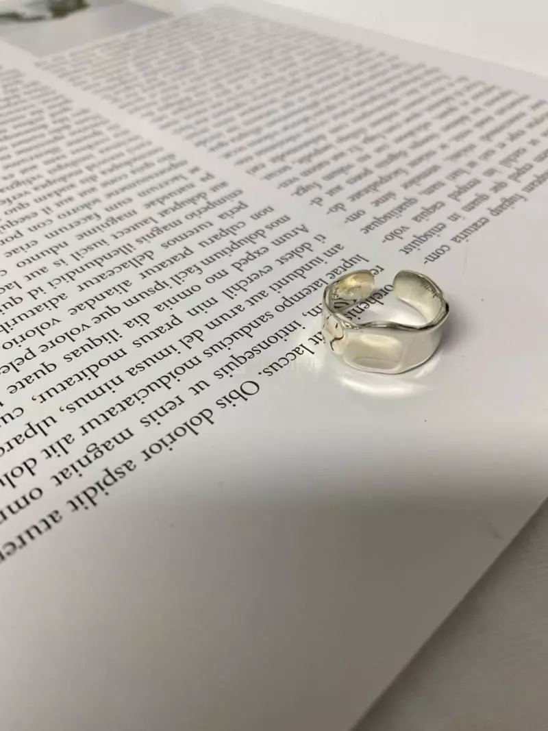 Mood - Korean Women Fashion - #momslook - A2140 952 Silver Ring - 3