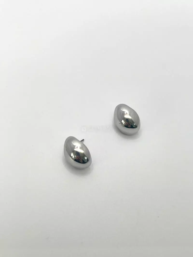 Mood - Korean Women Fashion - #momslook - A3549 Bold Simple Mood Earrings - 3