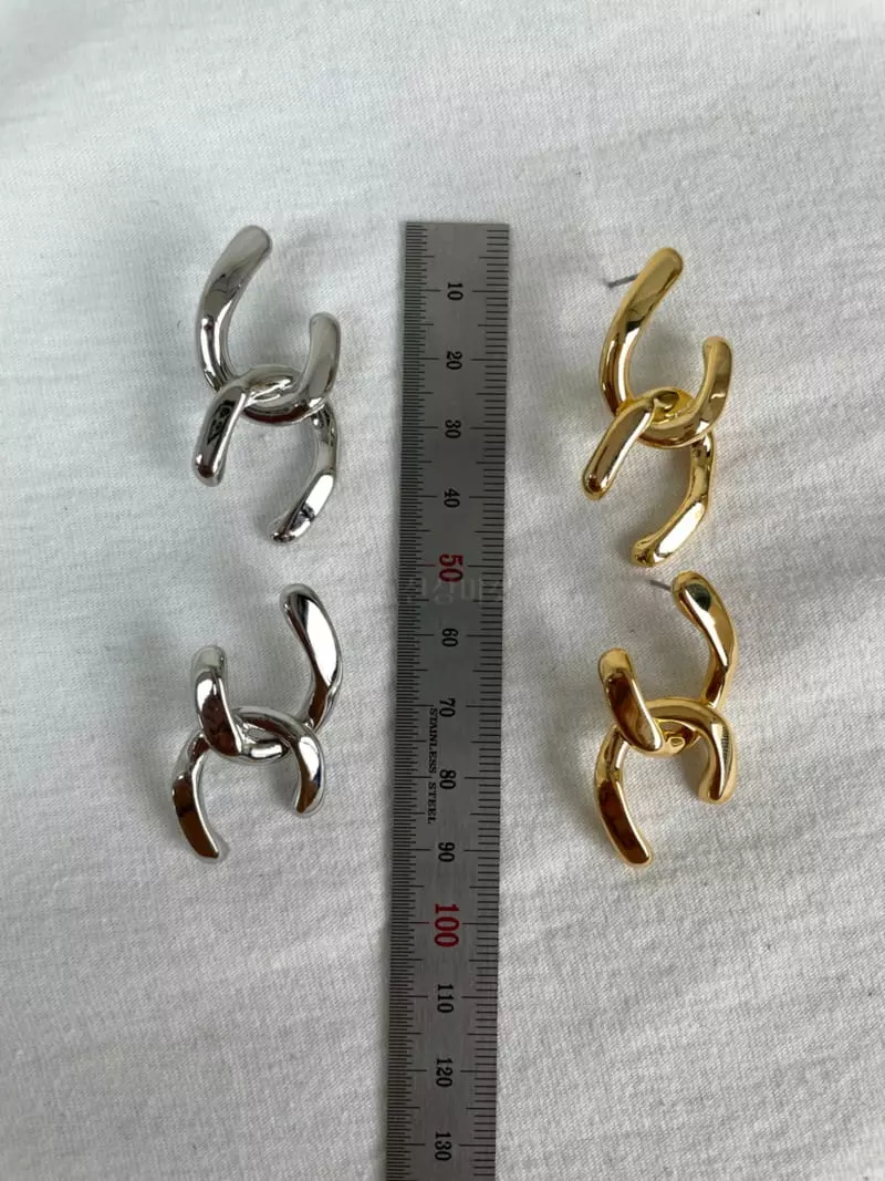 Mood - Korean Women Fashion - #restrostyle - A3015 Cross Earrings - 4