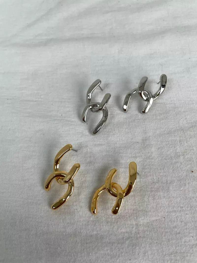 Mood - Korean Women Fashion - #vintagekidsstyle - A3015 Cross Earrings