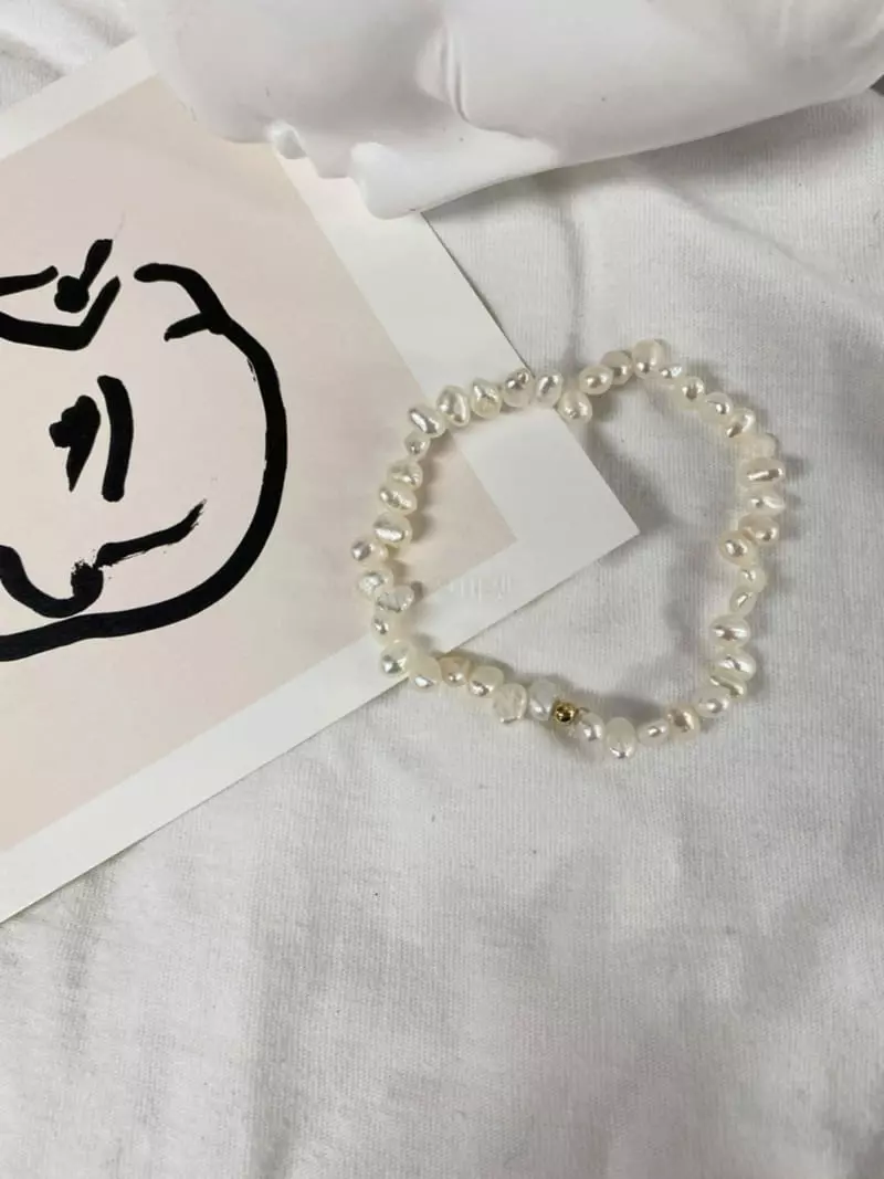 Mood - Korean Women Fashion - #womensfashion - A2197 Pearl Bracelet