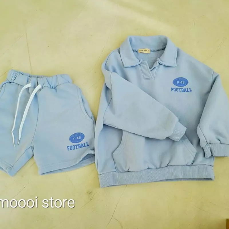 Mooi Store - Korean Children Fashion - #Kfashion4kids - Football Collar Tee - 11