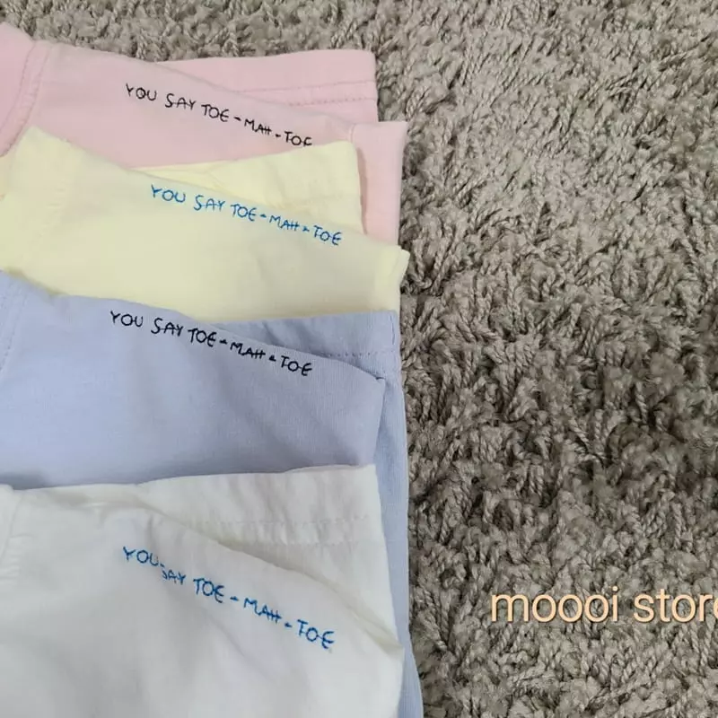 Mooi Store - Korean Children Fashion - #childofig - Shoulder Embroidery Tee - 9