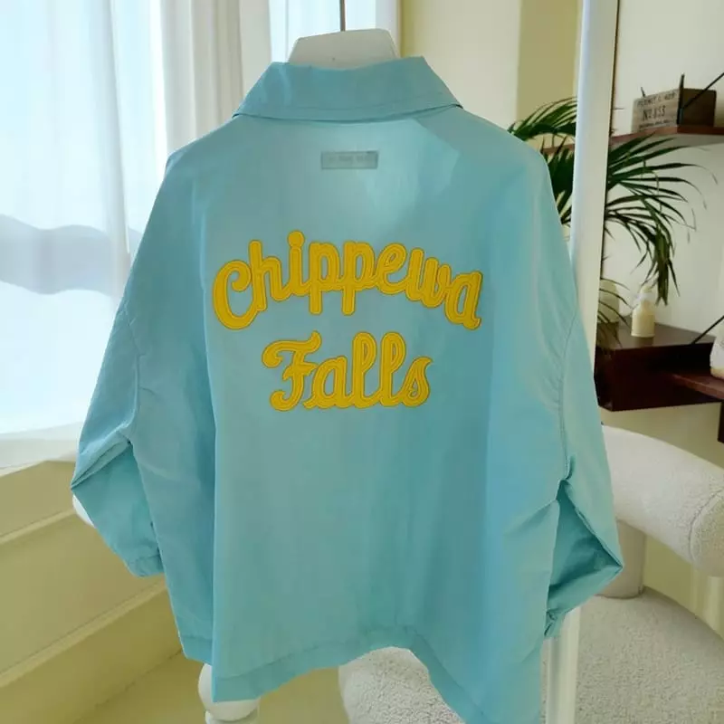 Mooi Store - Korean Children Fashion - #childofig - Coach Embroidery Jacket - 12
