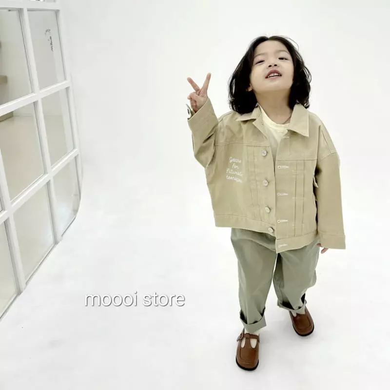 Mooi Store - Korean Children Fashion - #childofig - Calvin Embroidery Jacket - 10