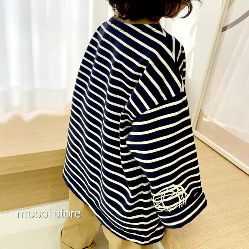 Mooi Store - Korean Children Fashion - #childrensboutique - 10 Stripes Tee - 8