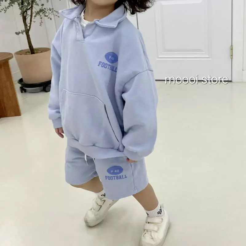 Mooi Store - Korean Children Fashion - #childofig - Football Collar Tee - 4