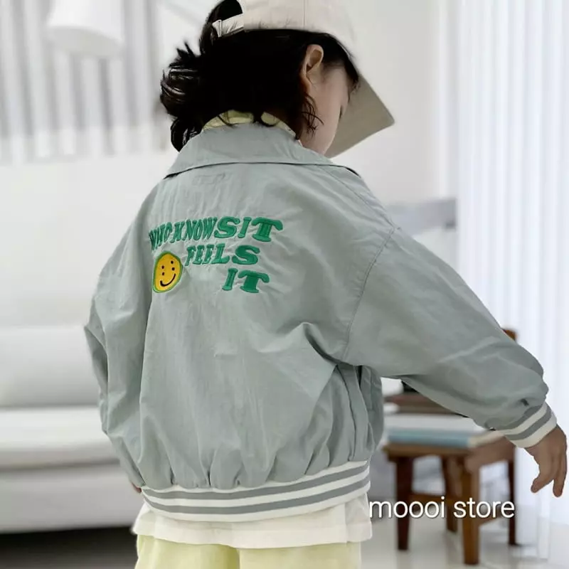 Mooi Store - Korean Children Fashion - #childrensboutique - Embroidery Blouson
