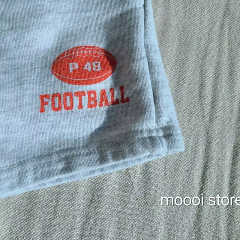 Mooi Store - Korean Children Fashion - #childrensboutique - Foot Ball Collar Half Pants - 12