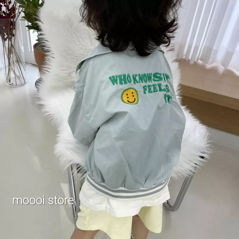Mooi Store - Korean Children Fashion - #designkidswear - Embroidery Blouson - 2