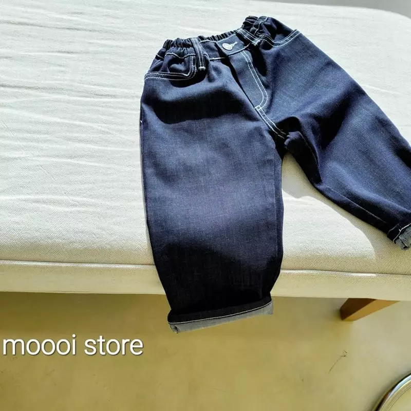 Mooi Store - Korean Children Fashion - #designkidswear - Calvin Embroidery Pants - 10
