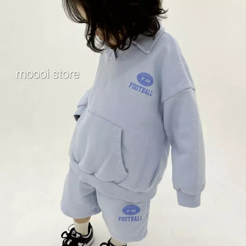 Mooi Store - Korean Children Fashion - #discoveringself - Football Collar Tee - 6