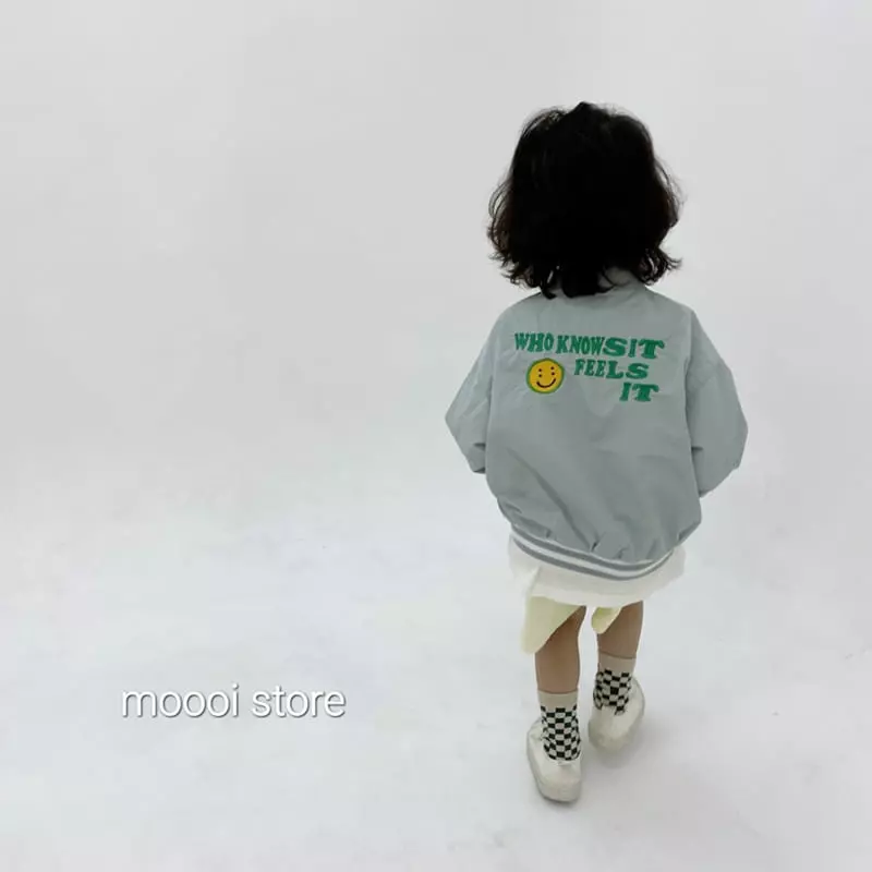 Mooi Store - Korean Children Fashion - #discoveringself - Embroidery Blouson - 3