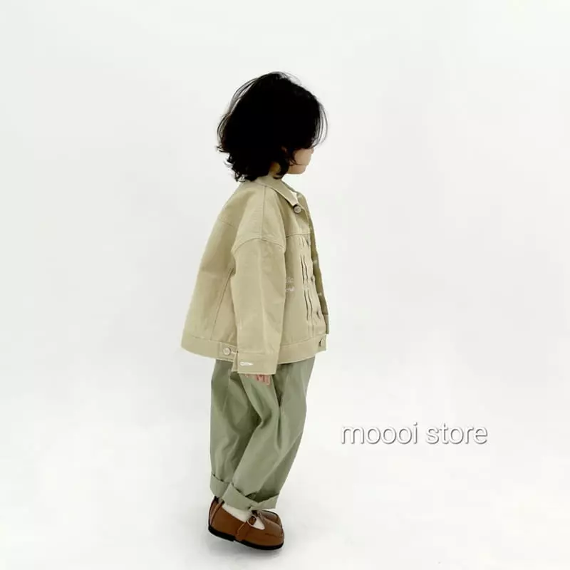 Mooi Store - Korean Children Fashion - #kidsshorts - Smile Cotton Pants - 2