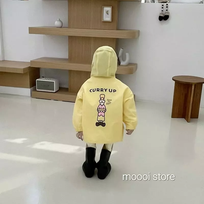 Mooi Store - Korean Children Fashion - #kidsstore - Curry Hoody Jacket - 3