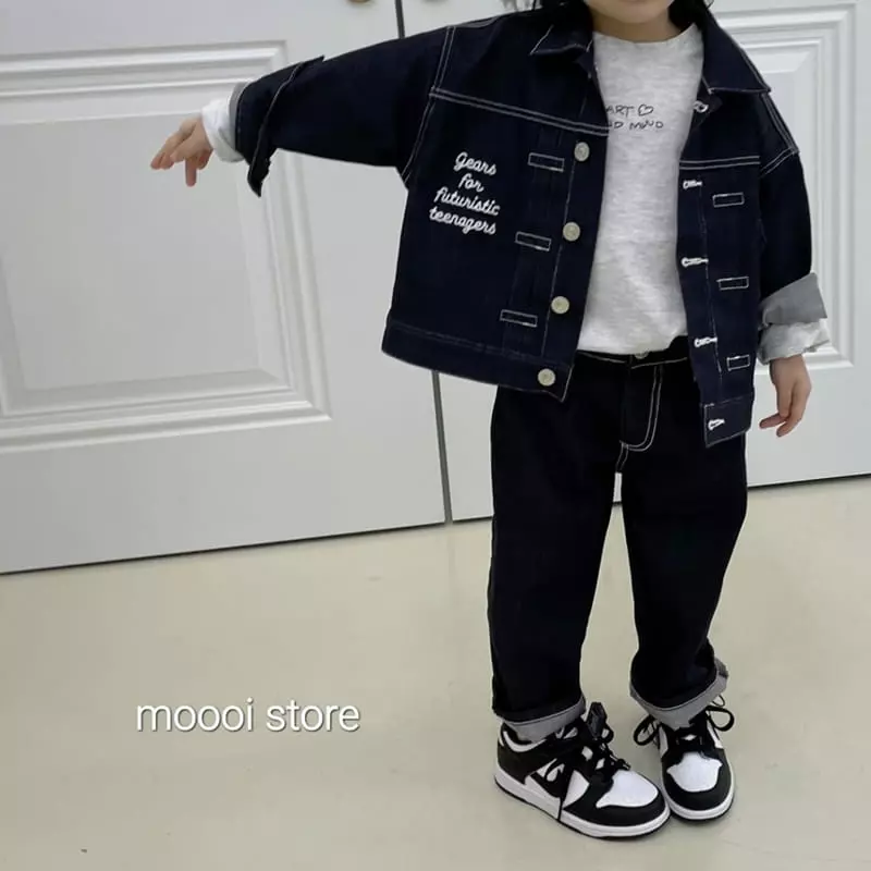 Mooi Store - Korean Children Fashion - #kidsstore - Calvin Embroidery Jacket - 2