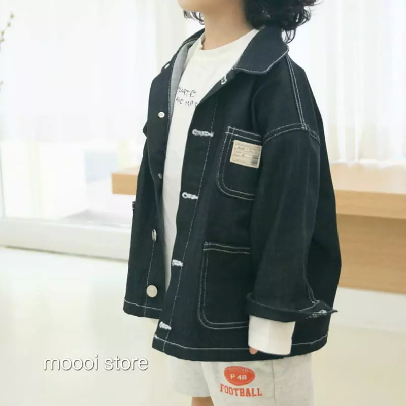 Mooi Store - Korean Children Fashion - #kidzfashiontrend - Work Jacket - 6