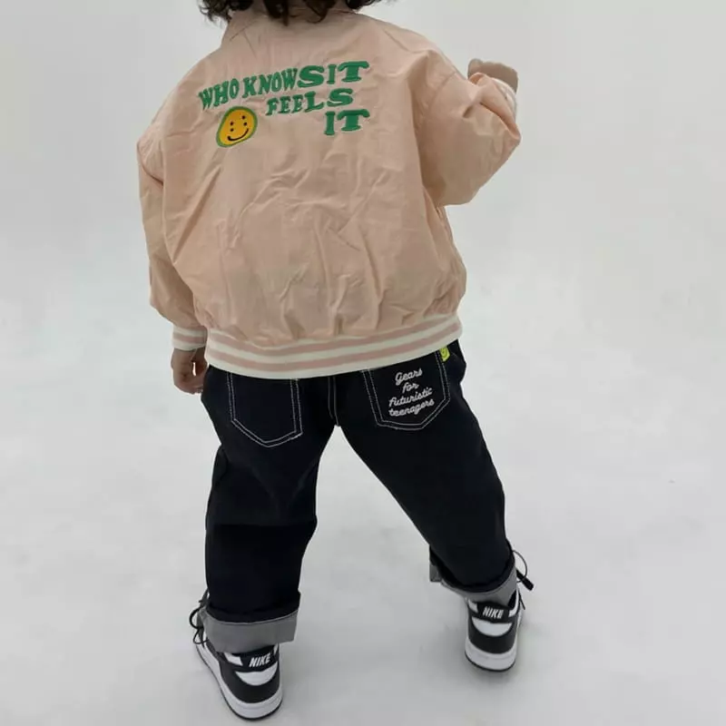 Mooi Store - Korean Children Fashion - #littlefashionista - Embroidery Blouson - 9
