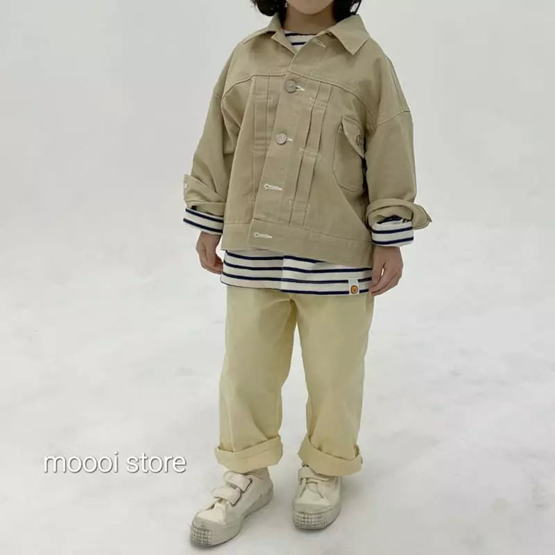 Mooi Store - Korean Children Fashion - #littlefashionista - Calvin Embroidery Jacket - 5