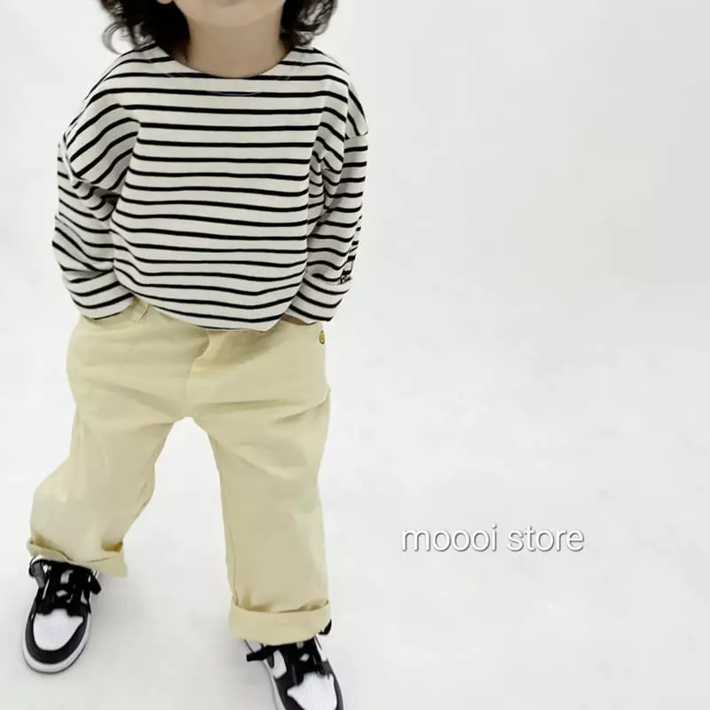 Mooi Store - Korean Children Fashion - #littlefashionista - Smile Cotton Pants - 6