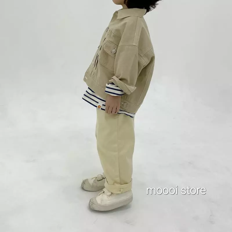 Mooi Store - Korean Children Fashion - #magicofchildhood - Calvin Embroidery Jacket - 6