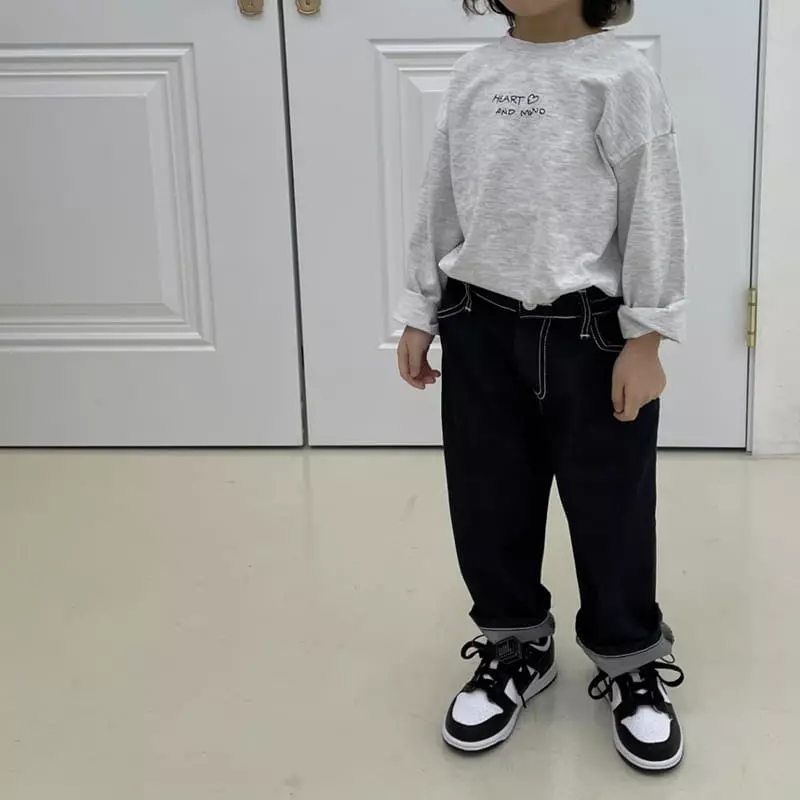 Mooi Store - Korean Children Fashion - #littlefashionista - Calvin Embroidery Pants - 4