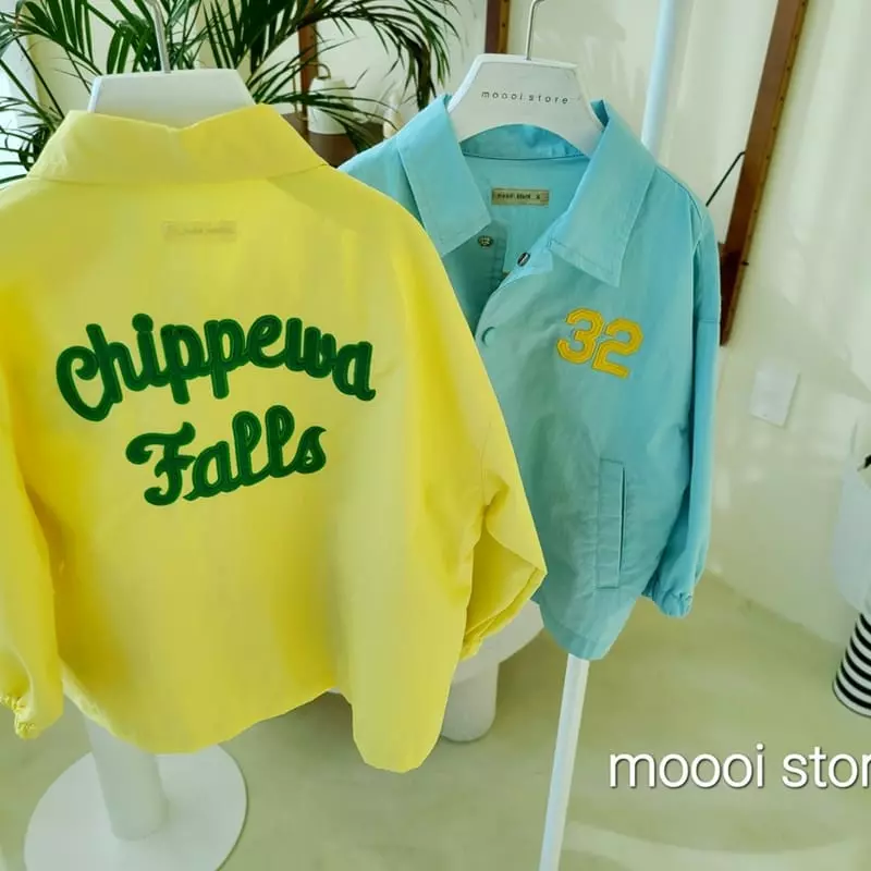 Mooi Store - Korean Children Fashion - #minifashionista - Coach Embroidery Jacket - 9
